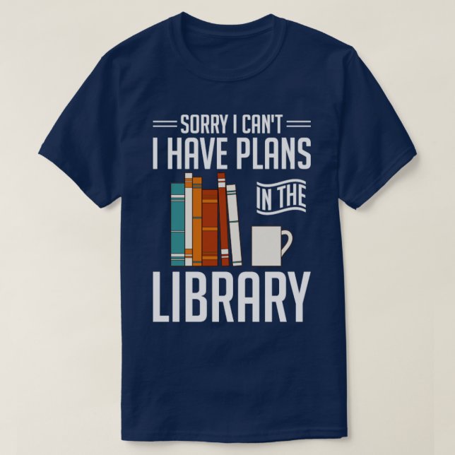 T-shirt Bibliothèque Funny Bookworm Lecture Livres Bibliot (Design devant)