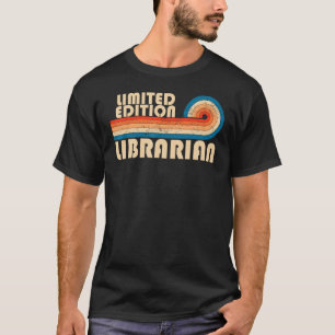 T-shirt BIBLIOTHÈQUE Funny Titre de l'emploi Profession An