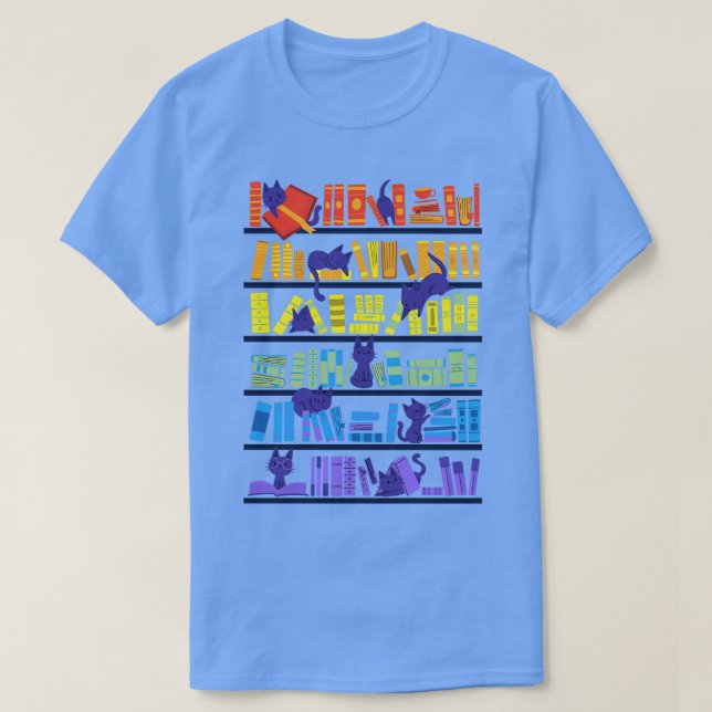 T-shirt Bibliothèque Kittens (Design devant)