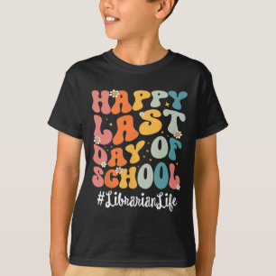 T-shirt Bibliothèque La Vie Heureuse Dernière Journée De P