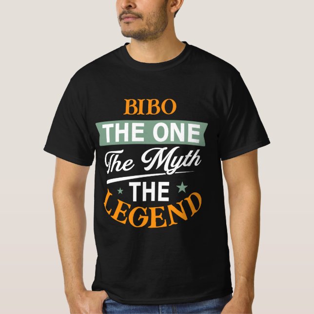 T-shirt Bibo l'unique le mythe la légende (Devant)