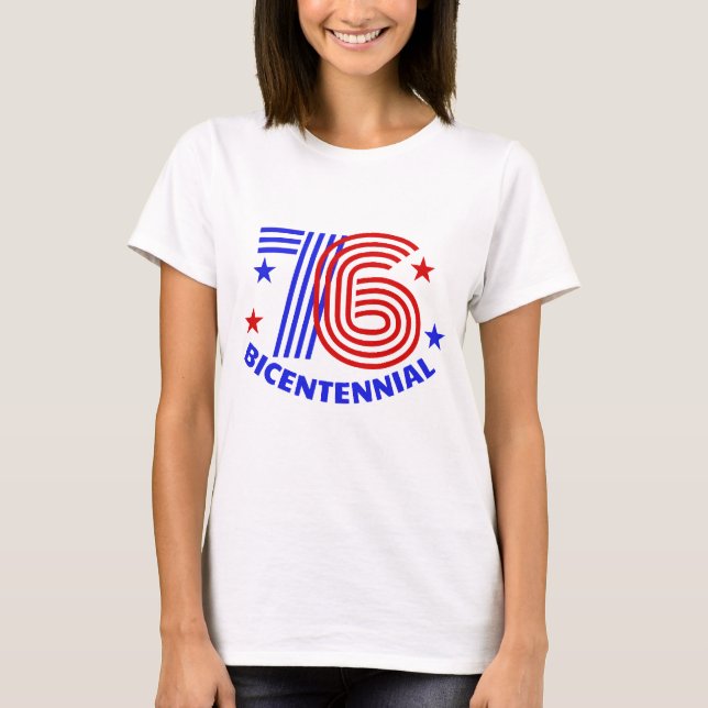 T-SHIRT BICENTENAIRE 76 (1976) (Devant)