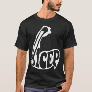 T-shirt Bicep Bodybuilding Muscles d'haltérophilie Barbell