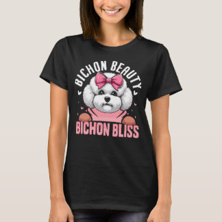 T-shirt Bichon Beauté Bichon Bliss Chien
