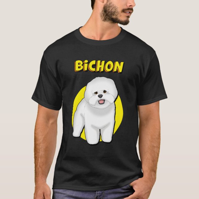 T-shirt Bichon Frise (Devant)