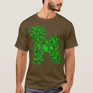 T-shirt Bichon Frise Chien Shamrock feuille St Patrick Day