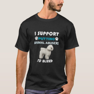 T-shirt Bichon Frise Je suis en faveur de l'introduction d