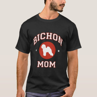 T-shirt Bichon Frise Maman