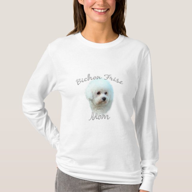 T-shirt Bichon Frise Maman 2 (Devant)