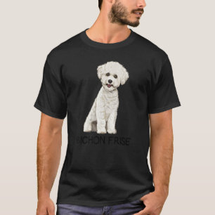T-shirt Bichons Frise Crazy Dog