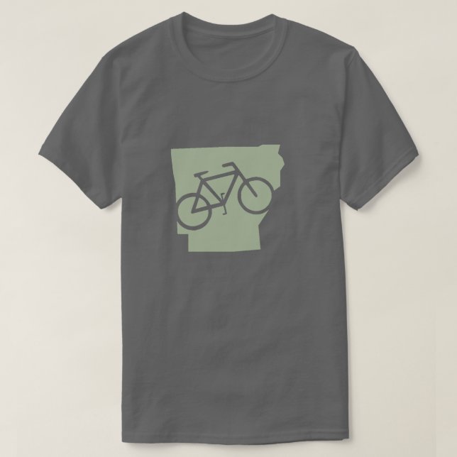 T-shirt Bicycle Arkansas (Design devant)