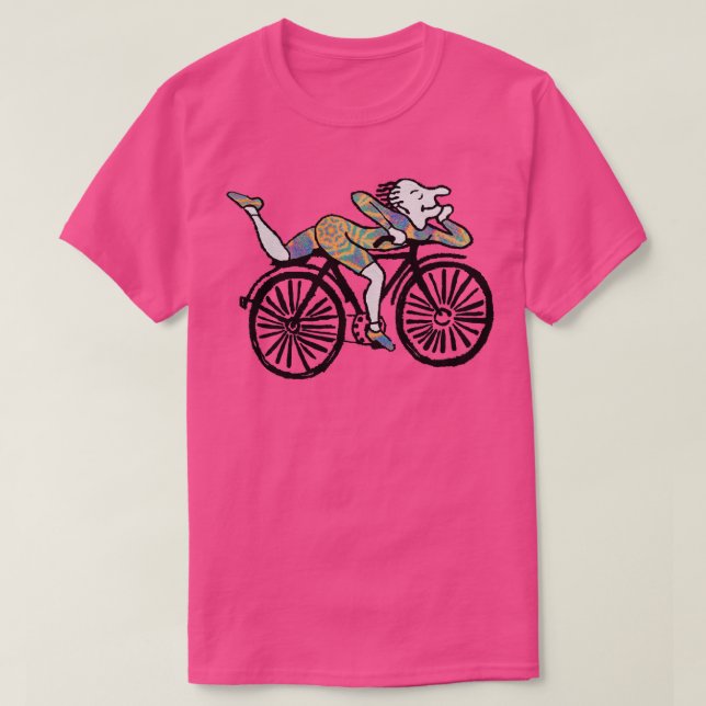 T-shirt Bicycle Day Albert Hofmann  (Design devant)