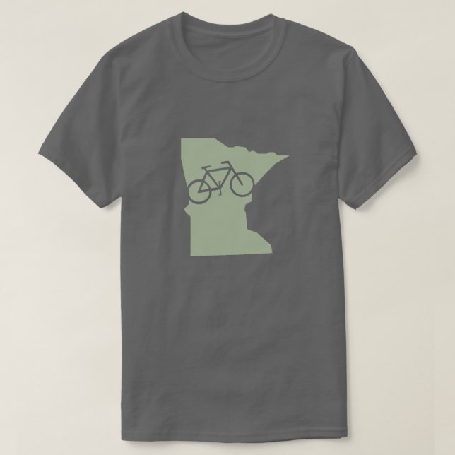 T-shirt Bicycle Minnesota (Design devant)