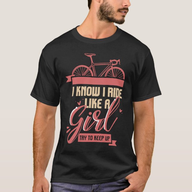 T-shirt Bicycle road bike bicycles fun bicycle (Devant)