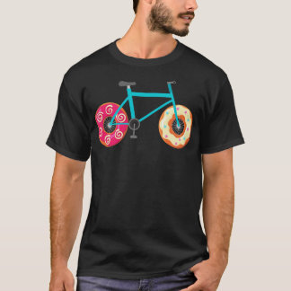 T-shirt Bicyclette à Donut avec Roues à Donut