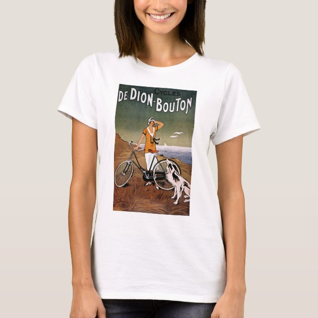 T-shirt Bicyclette Ad, 1925 (Devant)