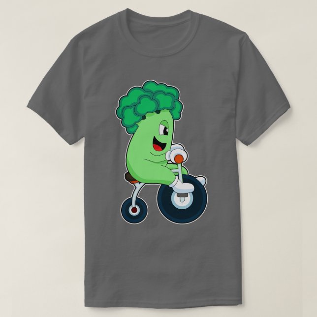 T-shirt Bicyclette Brocoli (Design devant)