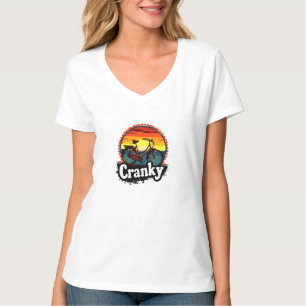 T-shirt Bicyclette Cranky Sunset Tee - Energiez Votre Voya