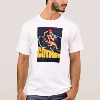 T-shirt Bicyclette de lévrier de cosmos