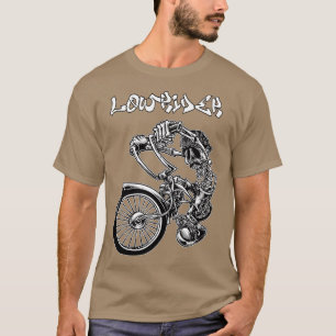 T-shirt Bicyclette Pour Homme Chicano Cholo Style Bas