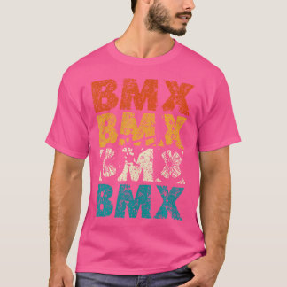 T-shirt Bicyclette Trick équitation Bmx Vélo Stunt Bmx