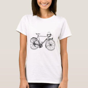 T-shirt Bicyclette vintage