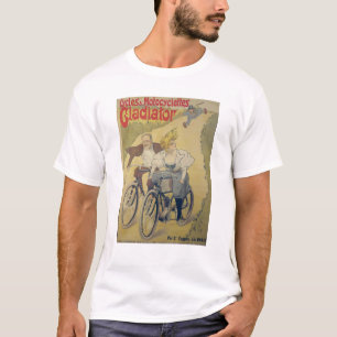 T-shirt Bicyclettes de gladiateur de publicité par