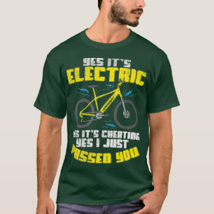 T-shirt Bicyclettes électriques pour adultes Oui Son élect