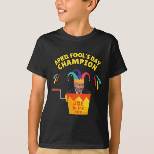 T-shirt Biden April Foot's Day Champ d'humour politique Pr