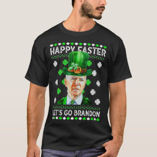 T-shirt Biden Bonne Pâques Laissons aller Brandon St Pactr
