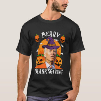 T-shirt Biden Confus Éffrayant Pour Halloween 2023 Joyeux 
