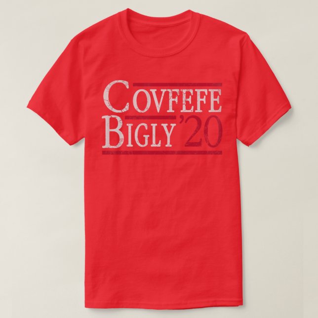 T-shirt Biden Électoral 2020 De Covfefe (Design devant)