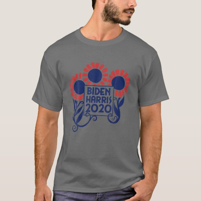 T-shirt Biden Harris 2020 (Devant)