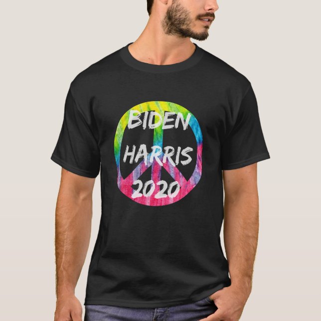 T-shirt Biden Harris 2020 Election Tie Dye - Carte de la p (Devant)