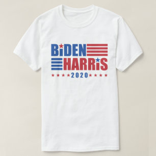 T-shirt Biden/Harris 2020 Red White Blue Stars Stripes
