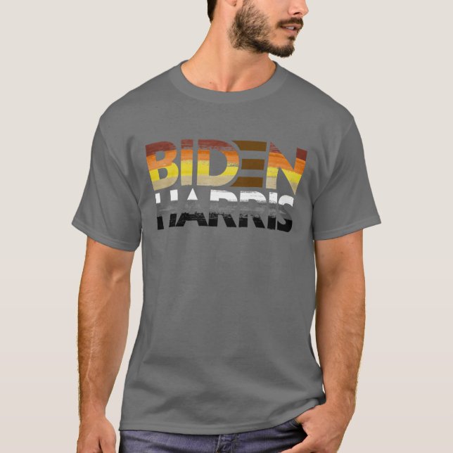 T-Shirt Biden Harris Bear Pride (Devant)