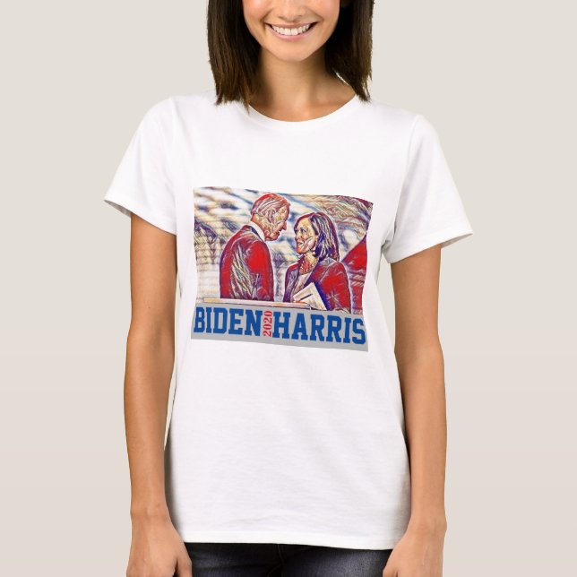 T-shirt Biden Harris Ensemble 2020 (Devant)