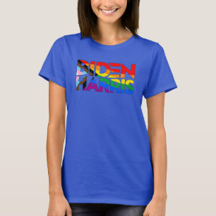 T-shirt Biden Harris LGBTQ+ Progrès