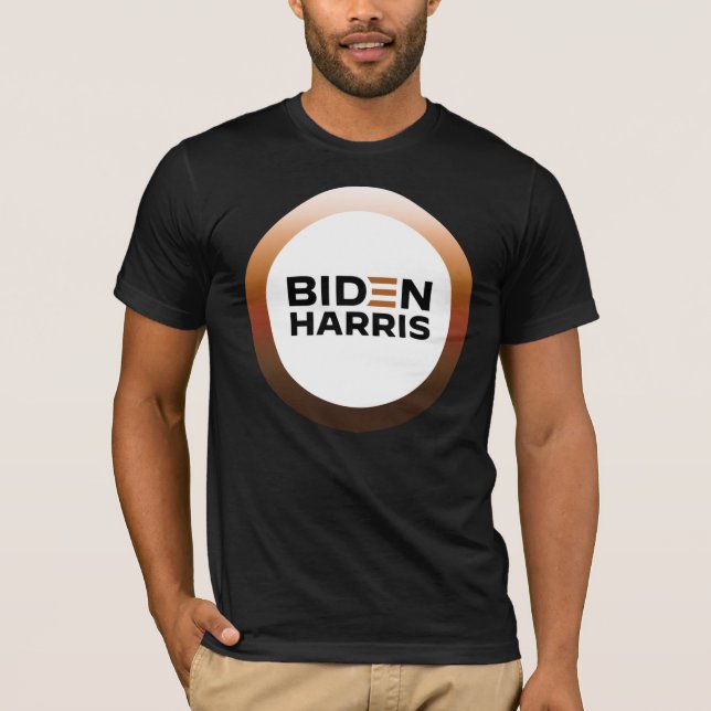 T-Shirt Biden Harris POC Fierté (Devant)