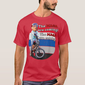 T-shirt Biden Midnight Ride MAGA Bientôt Costume Adulte