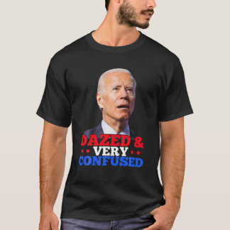 T-shirt Biden Rasé Et Très Confondu Drôle