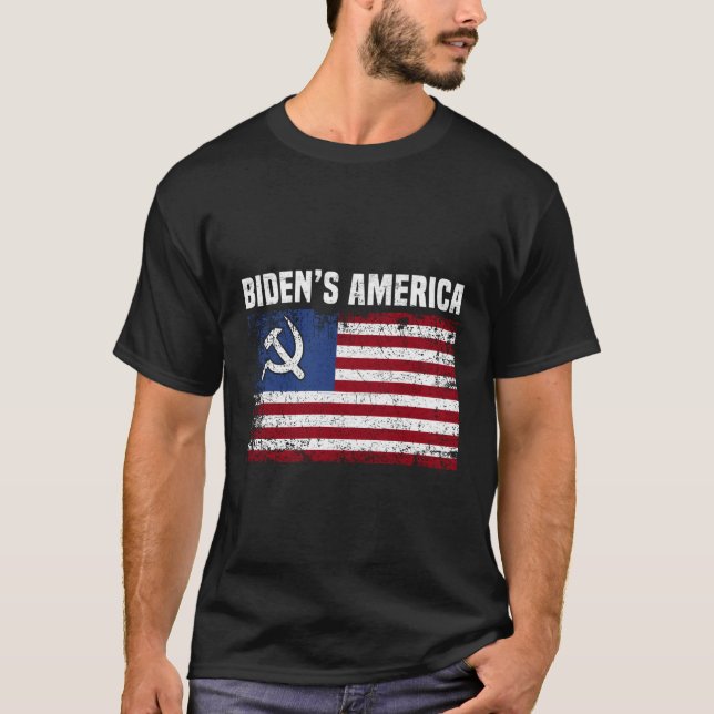 T-shirt Biden'S American (Devant)