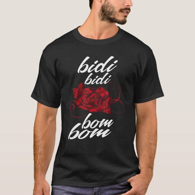 T-shirt Bidi Bidi Bom Bom Latina Mexicaine Espagnole Cumbi (Devant)