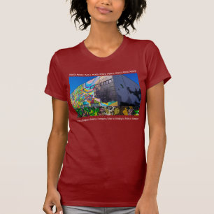 T-shirt Biélorussie Беларусь Minsk Минск Architecture T-Sh