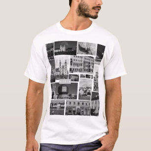 T-shirt Biélorussie Беларусь Minsk Минск Architecture Vill