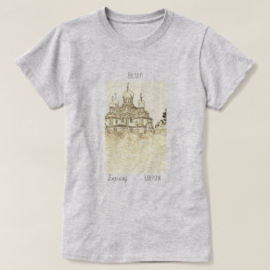 T-shirt Biélorussie Б л а р с е  de  de scie à Barysaw  T-