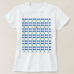 T-shirt Biélorussie Б л а р у с Fleur de maïs national T-S