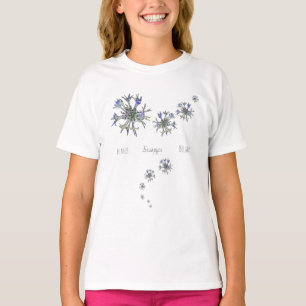 T-shirt Biélorussie Б л а р у Fleur de maïs с  de   de  T-