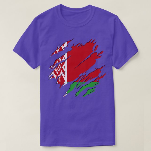 T-shirt Biélorussie toujours (Design devant)