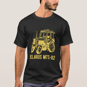 T-shirt Biélorussie Tracteur agricole Agriculture 6